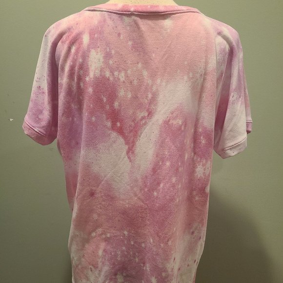 Pink & White Tie Dye Top - Picture 6 of 8